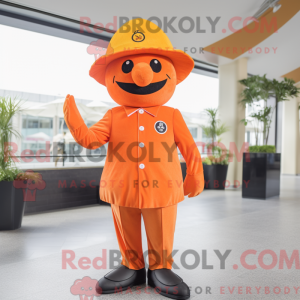 Postava maskota Orange...