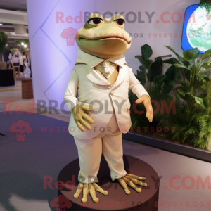 Mascottefiguur van een...