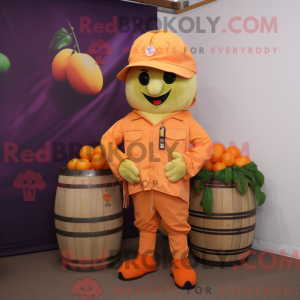 Mascottefiguur van een...