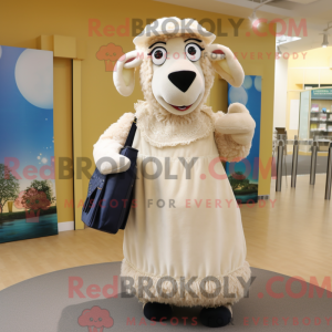 Mascottefiguur van een...