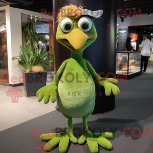 Mascot character of a Olive...