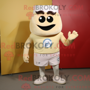Mascot character of a Cream...
