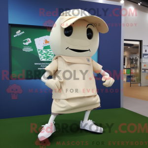 Mascot character of a Cream...