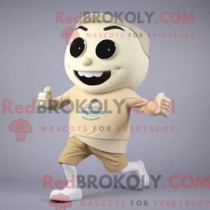 Mascot character of a Cream...