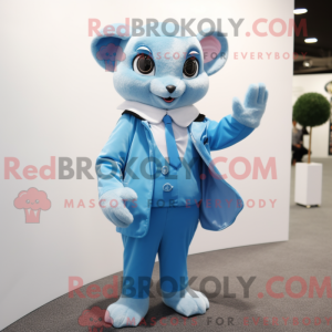 Mascottekarakter van een...