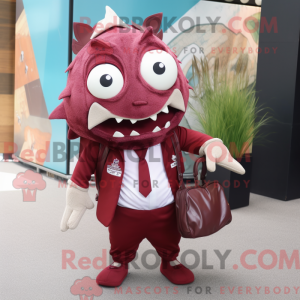 Mascottekarakter van een...