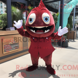 Mascottekarakter van een...
