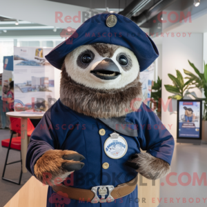 Personnage mascotte d un...