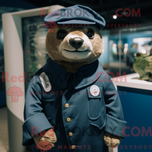 Mascottefiguur van een...