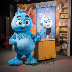 Mascot karakter van een...