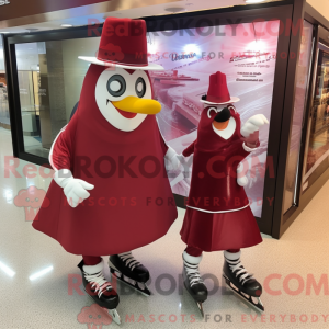 Mascot karakter van een...