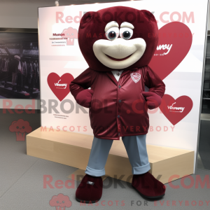 Mascot character of a...