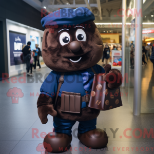 Mascottekarakter van een...