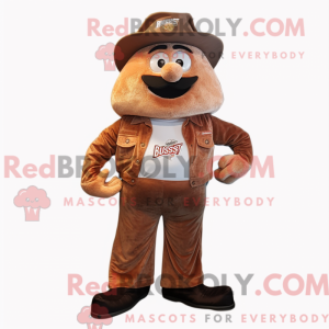 Mascot character of a Rust...