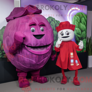 Mascot character of a Red...