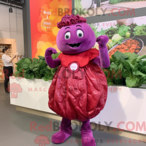 Mascot character of a Red...