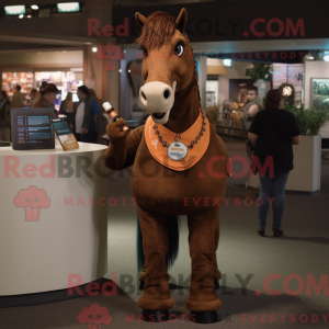 Mascot karakter van een...