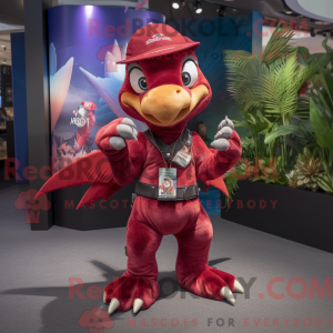 Mascot character of a...