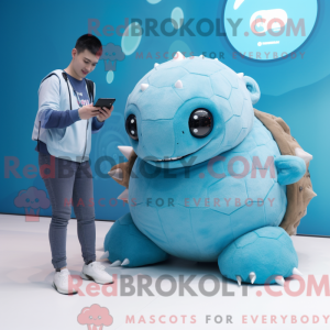 Mascot character of a Sky...