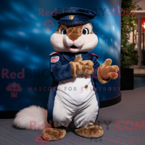 Mascot karakter van een...