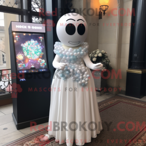 Maskotkarakter af en White...