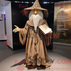 Postava maskota Tan Wizard...