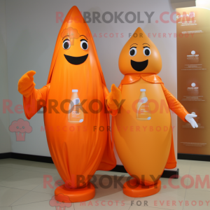 Maskot karakter af en...