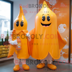 Maskot karakter af en...