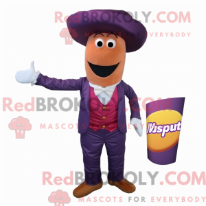 Mascot karakter van een...