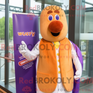 Mascot karakter van een...