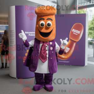 Mascot karakter van een...
