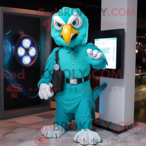 Mascot karakter van een...