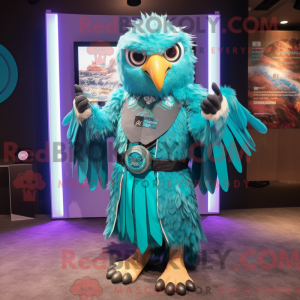 Maskot karakter af en...