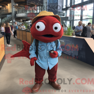 Personnage mascotte d un...