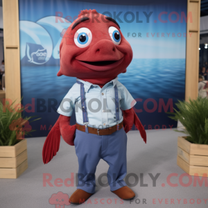 Personnage mascotte d un...