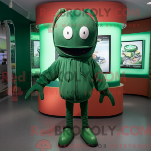 Postava maskota Green...