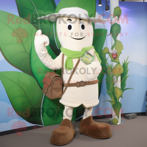 Cream Beanstalk maskot...
