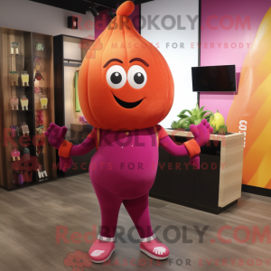 Mascottekarakter van een...