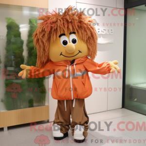 Mascot character of a Rust...