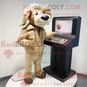Personnage mascotte d un...