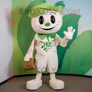 Cream Beanstalk maskot...