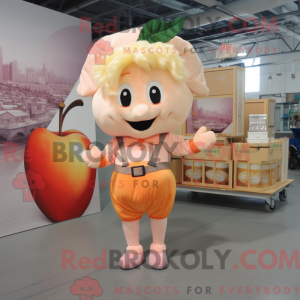 Postava maskota Peach...