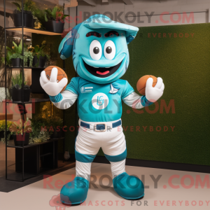 Mascottefiguur van een...