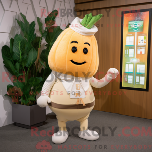 Mascot karakter van een...