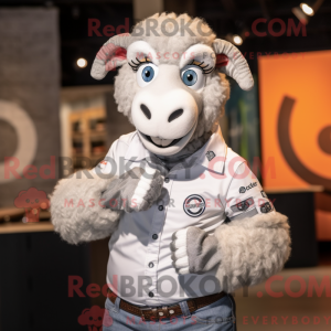 Mascottefiguur van een...