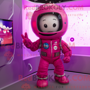Máscara de astronauta...