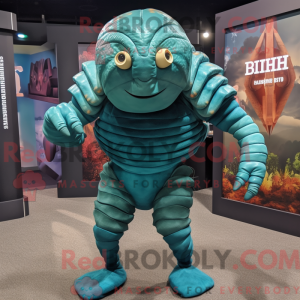Mascot karakter van een...