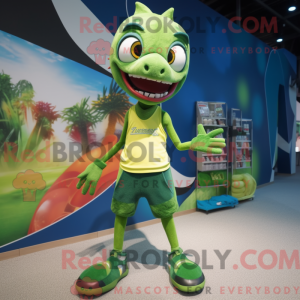 Personnage mascotte d un...