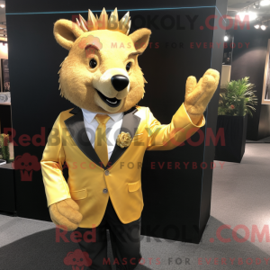 Mascot character of a Gold...