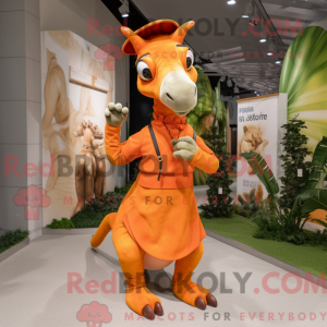 Mascot character of a...